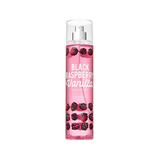 Bath & Body Works Black Raspberry Vanilla Fine Fragrance Mist - Gulf Edition Body Mist - XOXO cosmetics