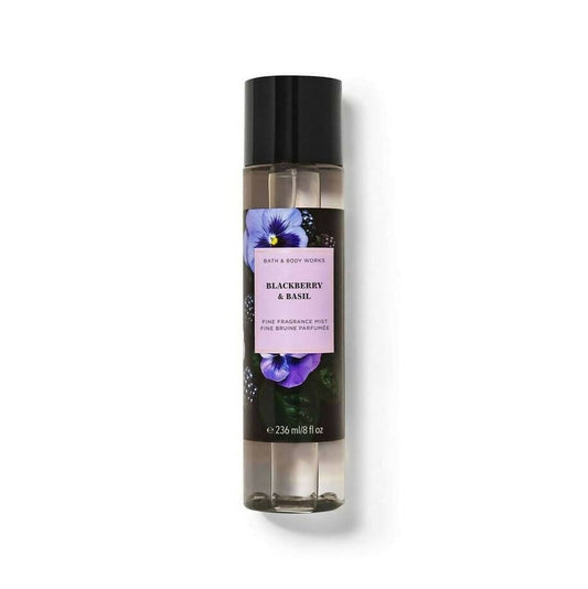 Bath & Body Works Blackberry & Basil Fine Fragrance Mist Body Mist - XOXO cosmetics