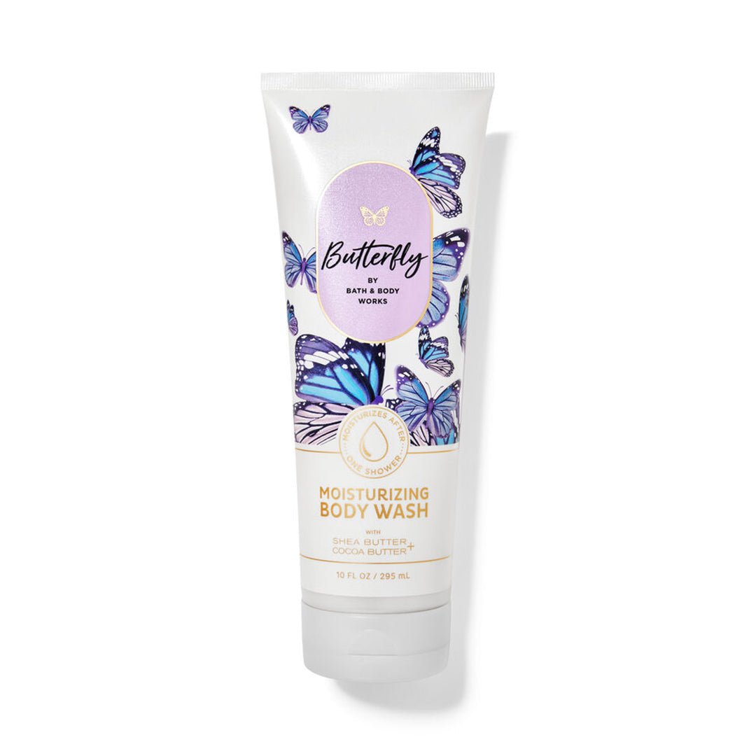 Bath & Body Works Butterfly Body Wash - Gulf Edition Shower Gel - XOXO cosmetics