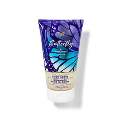 Bath & Body Works Butterfly Exfoliating Glow Body Scrub - Gulf Edition Body Scrub - XOXO cosmetics