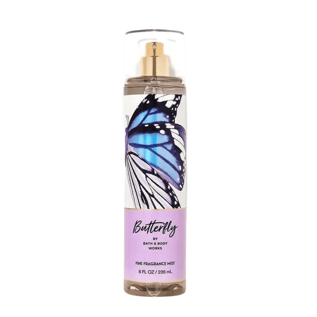 Bath & Body Works Butterfly Fine Fragrance Mist - 236ml Gulf Edition Body Mist - XOXO cosmetics