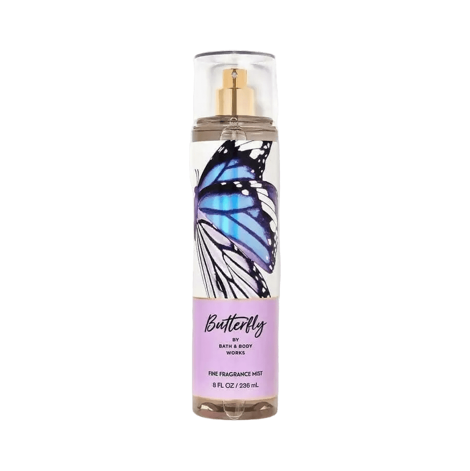 Bath & Body Works Butterfly Fine Fragrance Mist - 236ml Gulf Edition Body Mist - XOXO cosmetics