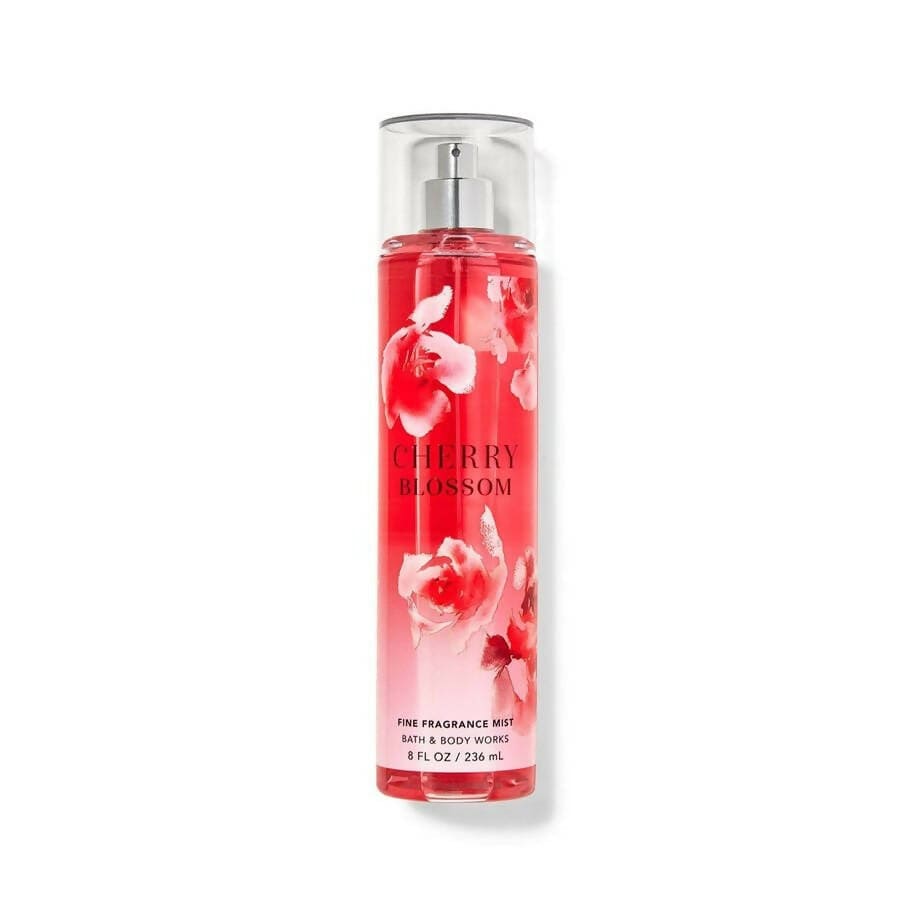 Bath & Body Works Cherry Blossom Fine Fragrance Mist - Gulf Edition Body Mist - XOXO cosmetics