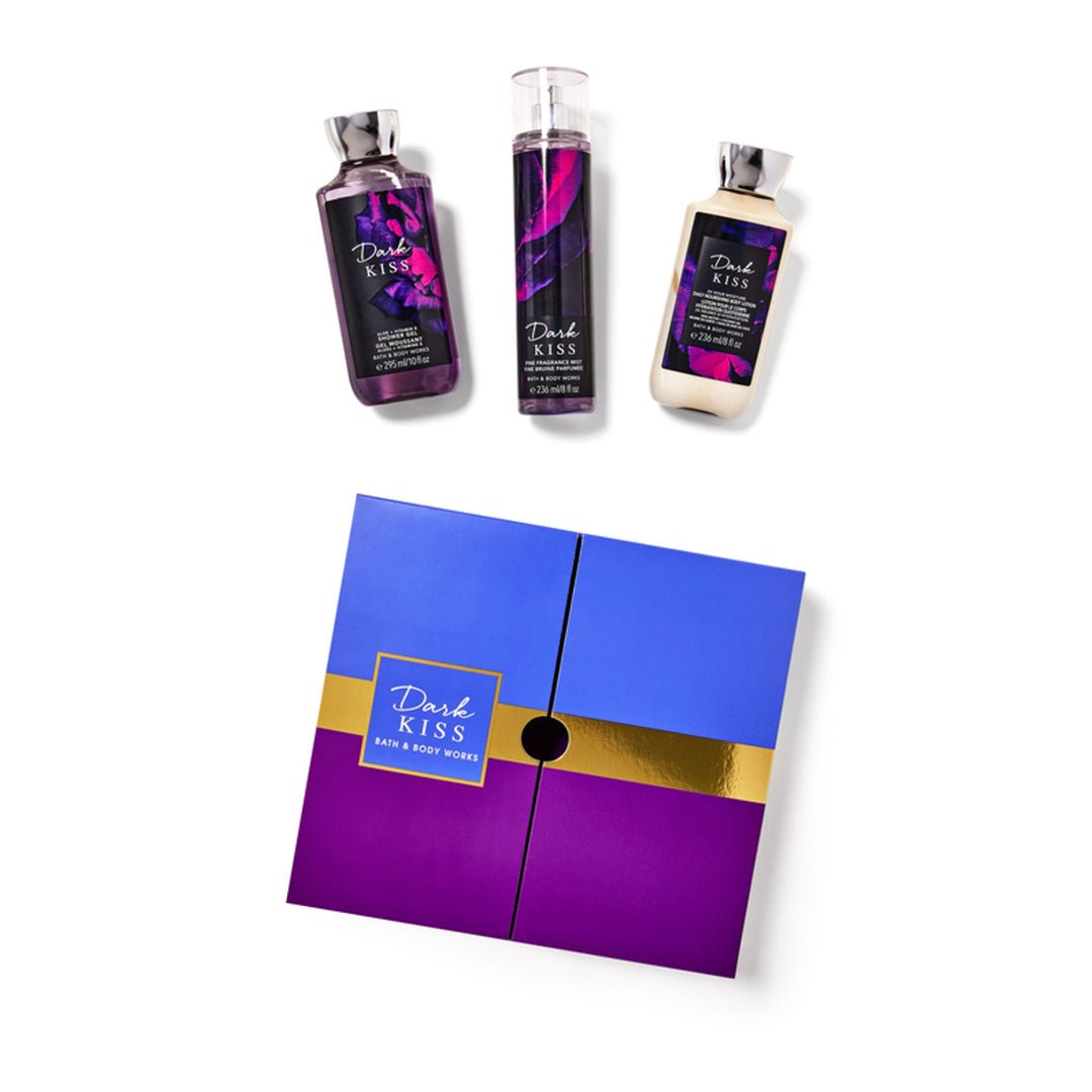 Bath & Body Works DArk Kiss Gift Box Set - Gulf Edition Gift Set - XOXO cosmetics