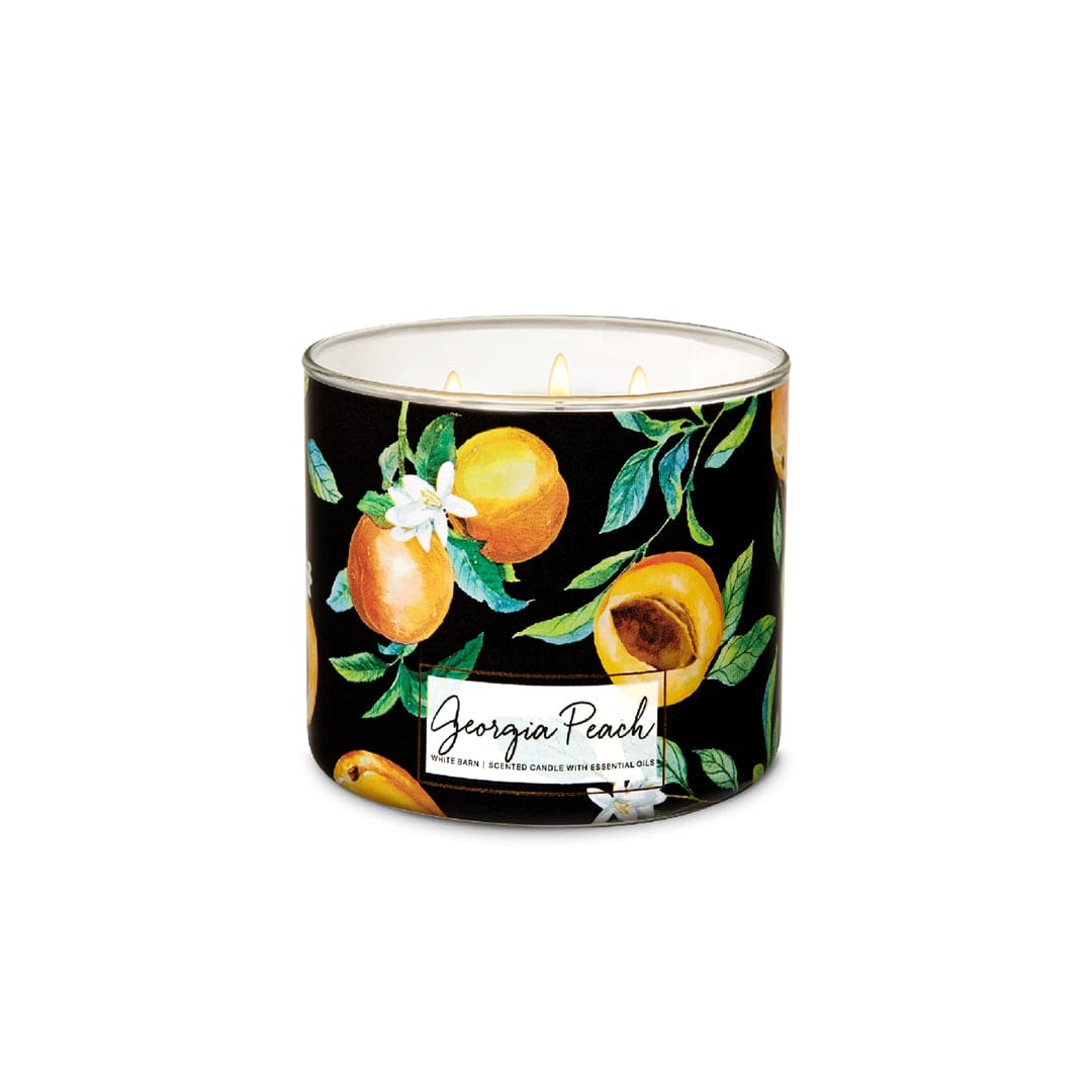 Bath & Body Works Georgia Peach Candle Candles - XOXO cosmetics