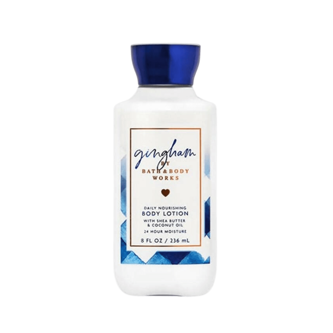 Bath & Body Works Gingham Daily Nourishing Body Lotion Gulf Edition Body Lotion - XOXO cosmetics