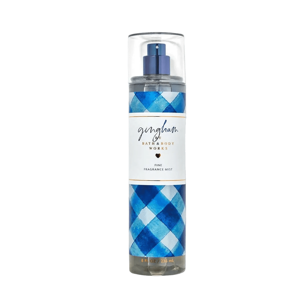 Bath & Body Works Gingham Fine Fragrance Mist - 236ml Gulf Edition Body Mist - XOXO cosmetics
