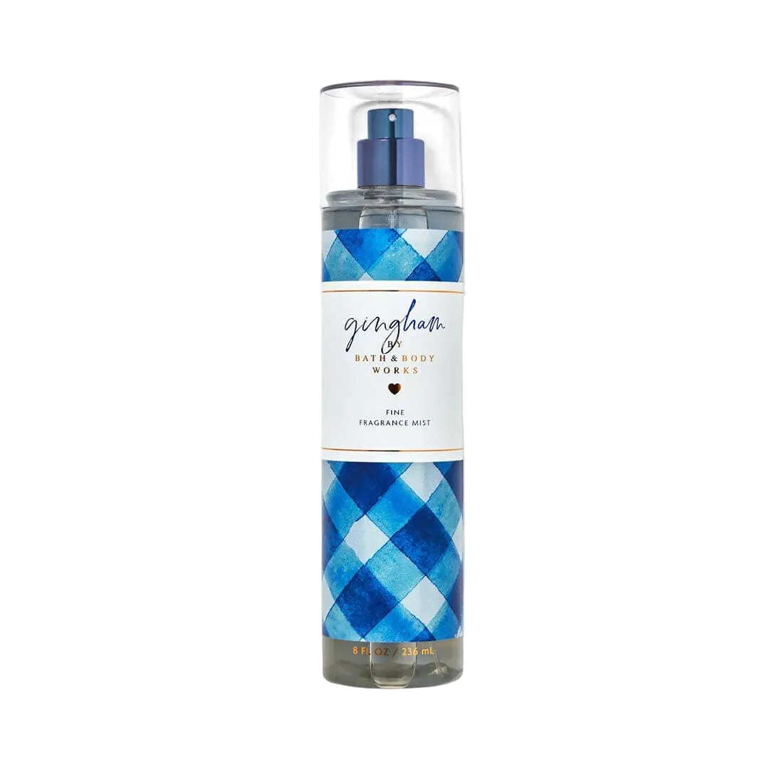 Bath & Body Works Gingham Fine Fragrance Mist - 236ml ( Gulf Edition )
