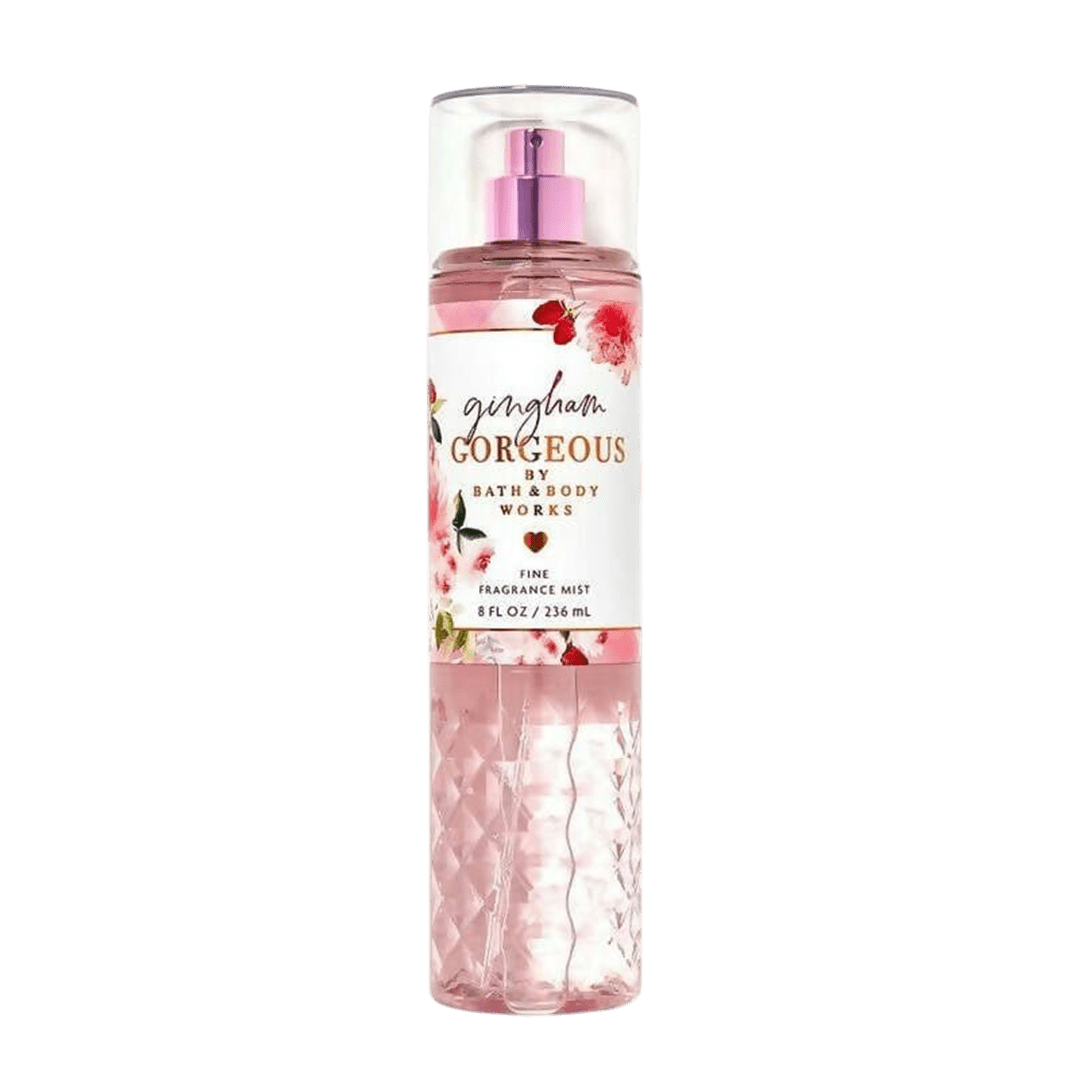 Bath & Body Works Gingham Gorgeous Fine Fragrance Mist - 236ml Gulf Edition Body Mist - XOXO cosmetics