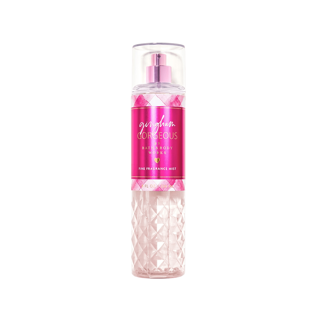 Bath & Body Works Gingham Gorgeous Fine Fragrance Mist - 236ml Gulf Edition Body Mist - XOXO cosmetics