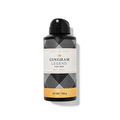 Bath & Body Works Gingham Legend Body Spray - Men's Collection - Gulf Edition Body Mist - XOXO cosmetics