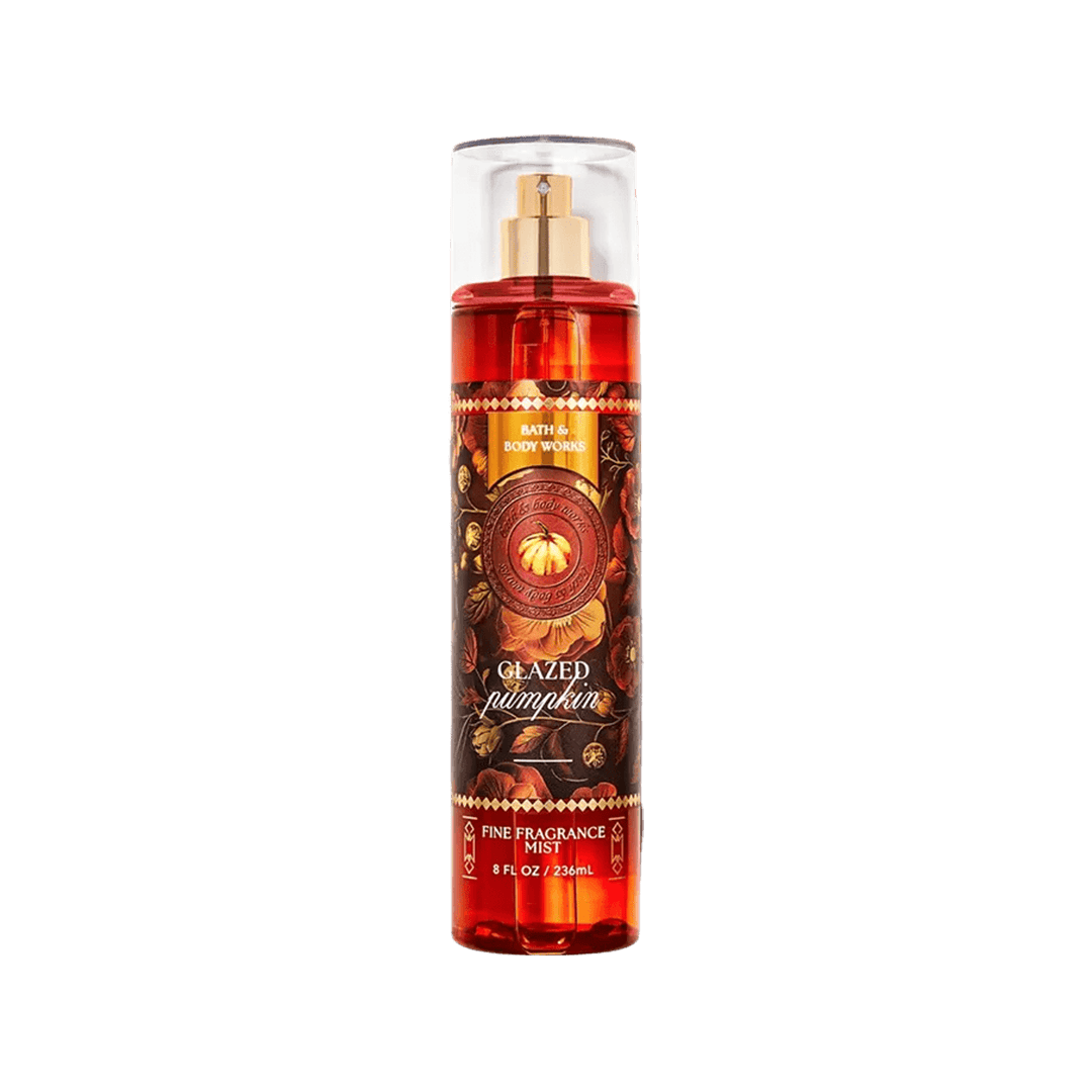 Bath & Body Works Glazed Pumpkin Fine Fragrance Mist - 236ml Gulf Edition Body Mist - XOXO cosmetics