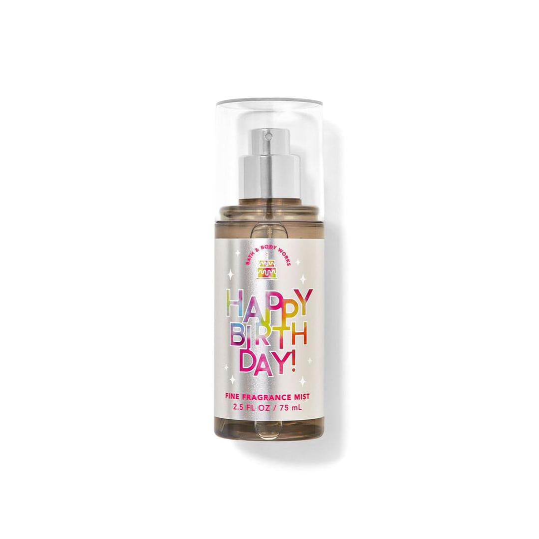 Bath & Body Works Happy Birthday! Fine Fragrance Mist - 75ml Body Mist - XOXO cosmetics