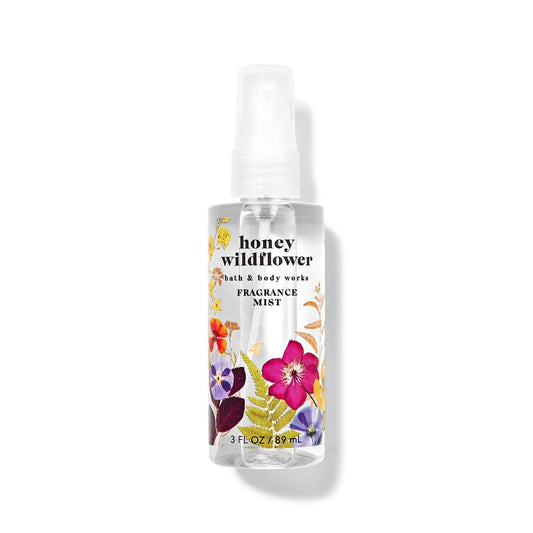 Bath & Body Works Honey Wildflower Fragrance Mist - Travel Size Body Mist - XOXO cosmetics