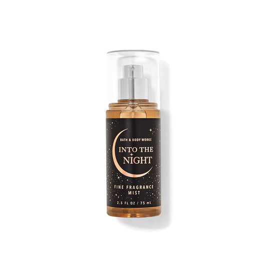 Bath & Body Works Into The Night Fine Fragrance Mist - Travel Size Body Mist - XOXO cosmetics