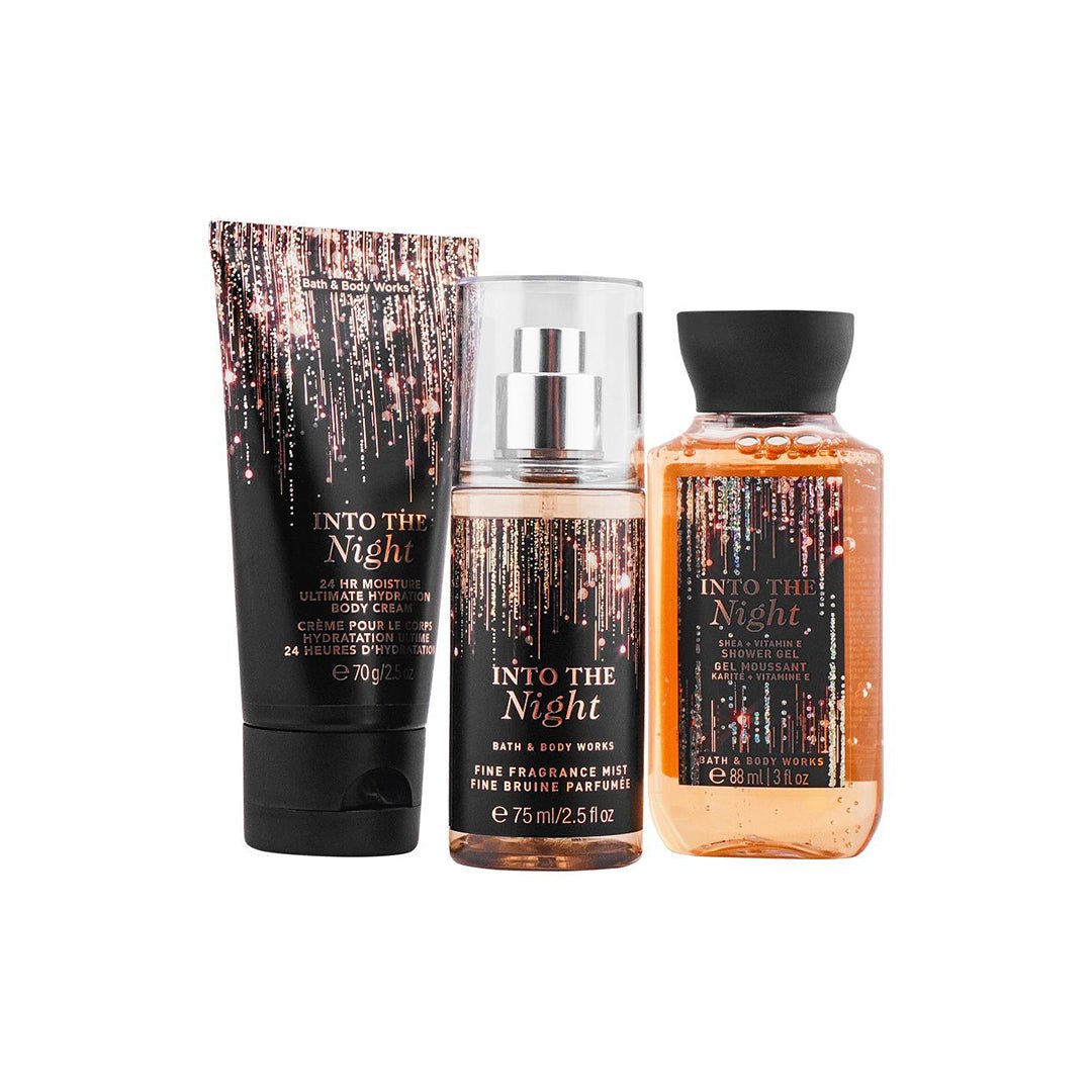 Bath & Body Works Into The Night Mini Gift Set - Gulf Edition Gift Set - XOXO cosmetics