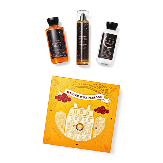Bath & Body Works Into The Night - Winter Wonderland Gift Bag Set Gift Set - XOXO cosmetics