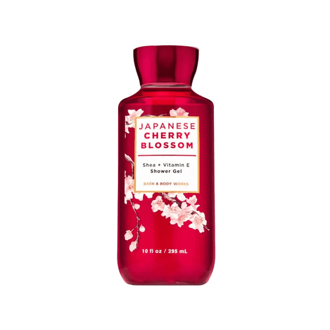 Bath & Body Works Japanese Cherry Blossom Body Wash Gulf Edition Shower Gel - XOXO cosmetics