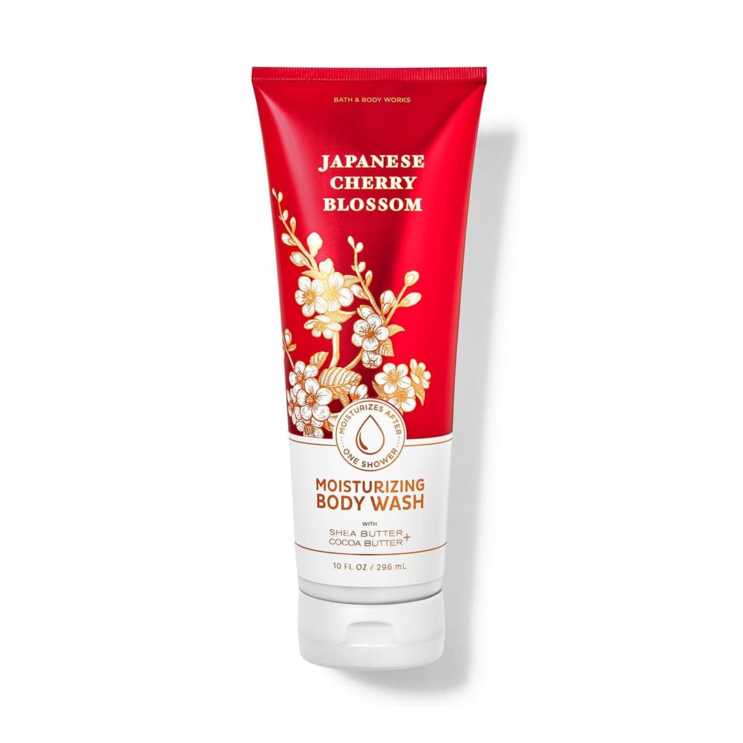 Bath & Body Works Japanese Cherry Blossom Body Wash - Gulf Edition Shower Gel - XOXO cosmetics