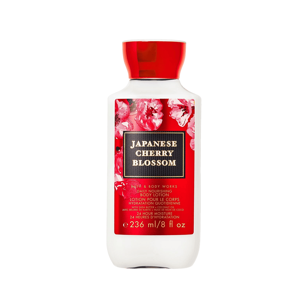 Bath & Body Works Japanese Cherry Blossom Daily Nourishing Body Lotion - Gulf Edition Body Lotion - XOXO cosmetics