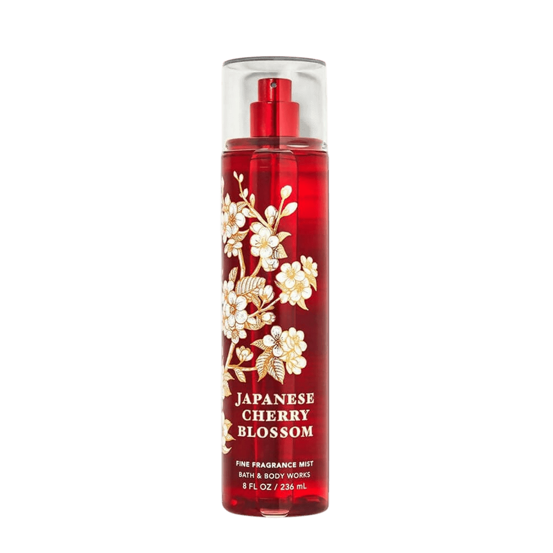 Bath & Body Works Japanese Cherry Blossom Fine Fragrance Mist - 236ml Gulf Edition Body Mist - XOXO cosmetics