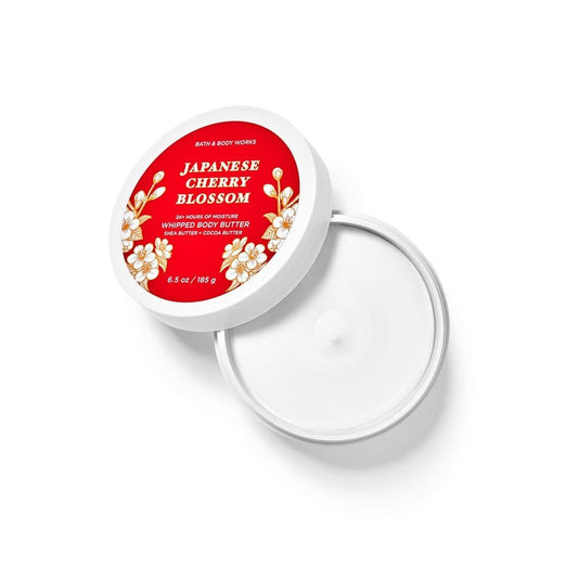 Bath & Body Works Japanese Cherry Blossom Whipped Body Butter - Gulf Edition Body Butter - XOXO cosmetics