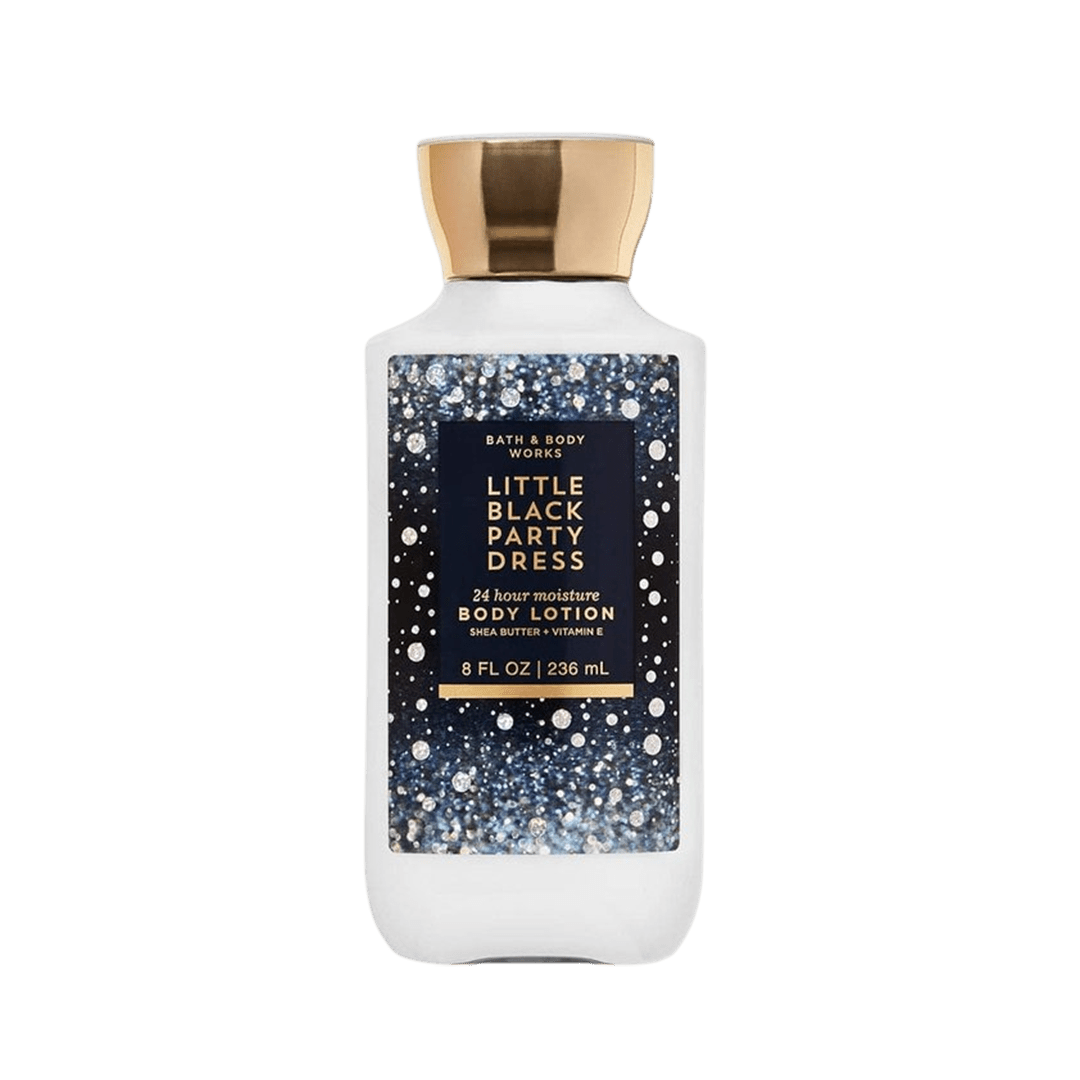 Bath & Body Works Little Black Party Dress Daily Nourishing Body Lotion Gulf Edition Body Lotion - XOXO cosmetics