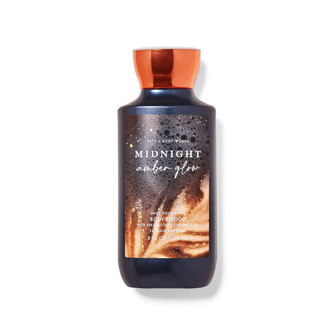 Bath & Body Works Midnight Amber Glow Daily Nourishing Body Lotion Body Lotion - XOXO cosmetics