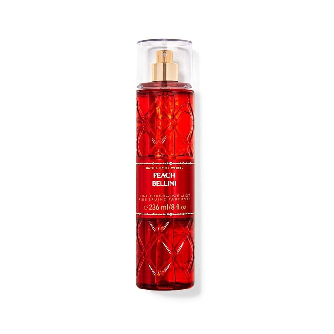 Bath & Body Works Peach Bellini Fine Fragrance Mist - Gulf Edition Body Mist - XOXO cosmetics