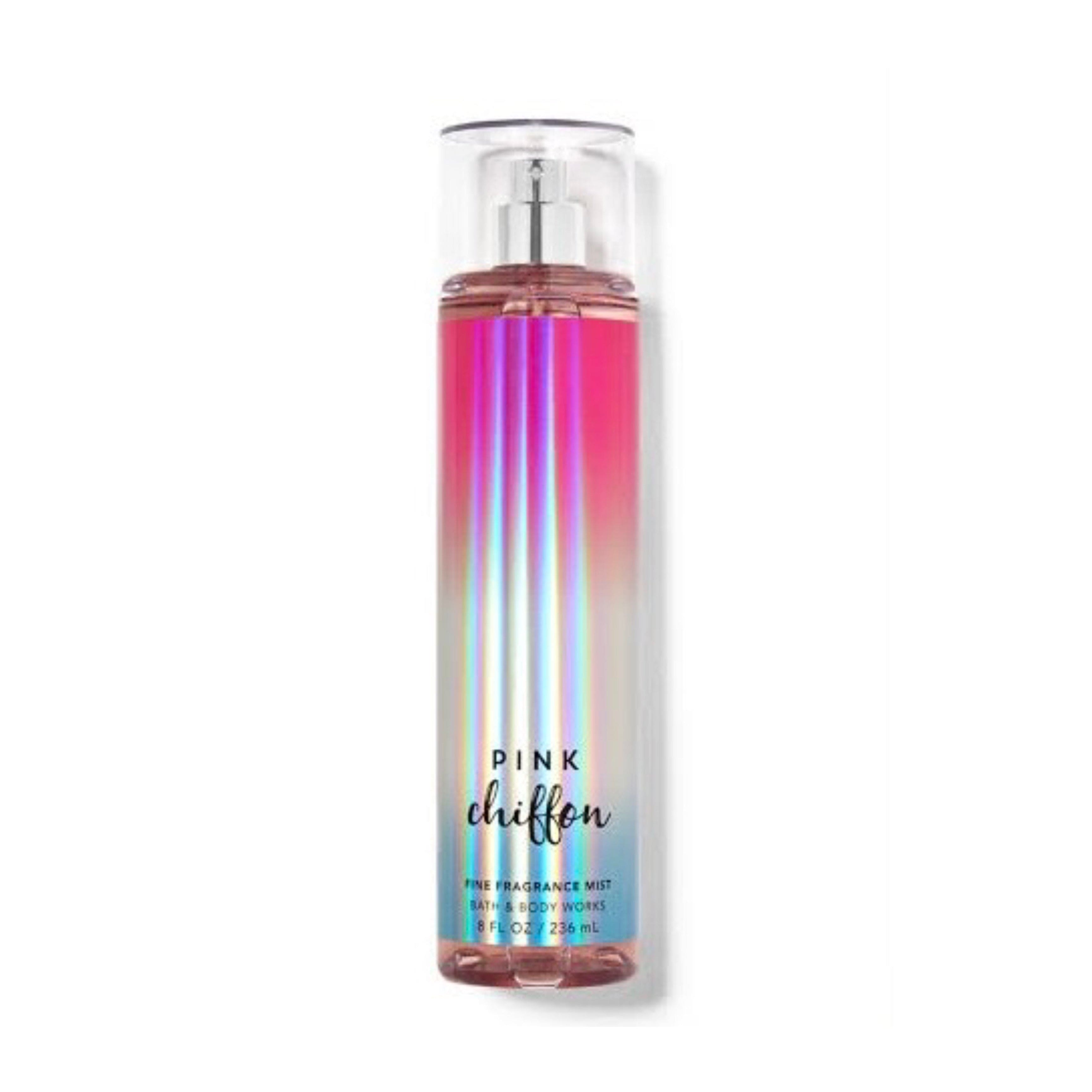 Bath & Body Works Pink Chiffon Fine Fragrance Mist - Gulf Edition Body Mist - XOXO cosmetics