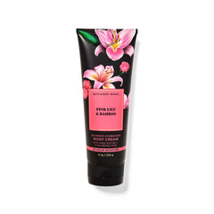 Bath & Body Works Pink Lily & Bamboo Ultimate Hydration Body Cream - Gulf Edition Body Cream - XOXO cosmetics