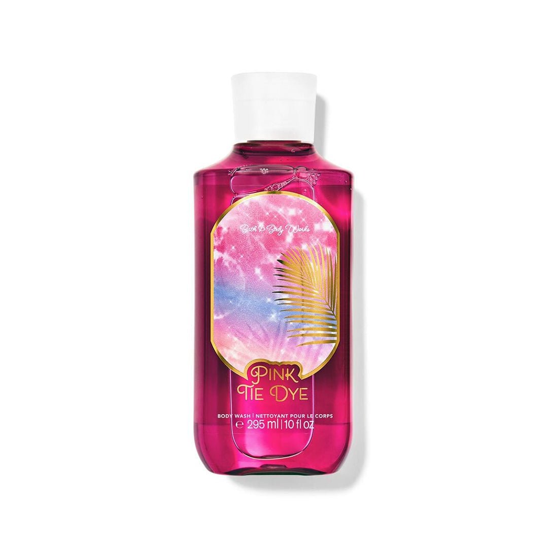 Bath & Body Works Pink Tie Dye Shower Gel - Gulf Edition Shower Gel - XOXO cosmetics