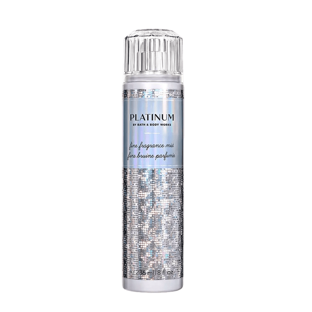 Bath & Body Works Platinum Fine Fragrance Mist - 236ml Gulf Edition Body Mist - XOXO cosmetics