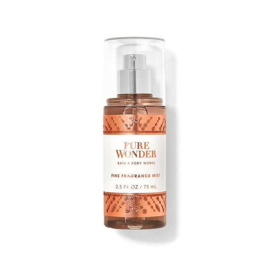 Bath & Body Works Pure Wonder Fine Fragrance Mist - Travel Size Body Mist - XOXO cosmetics