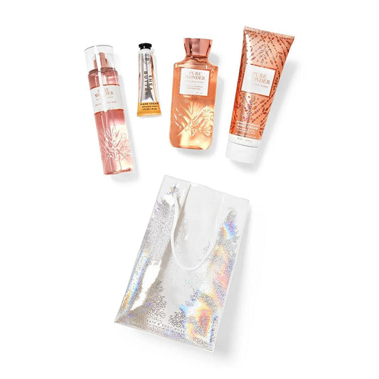Bath & Body Works Pure Wonder Gift Bag Set - GulfEdition Gift Set - XOXO cosmetics