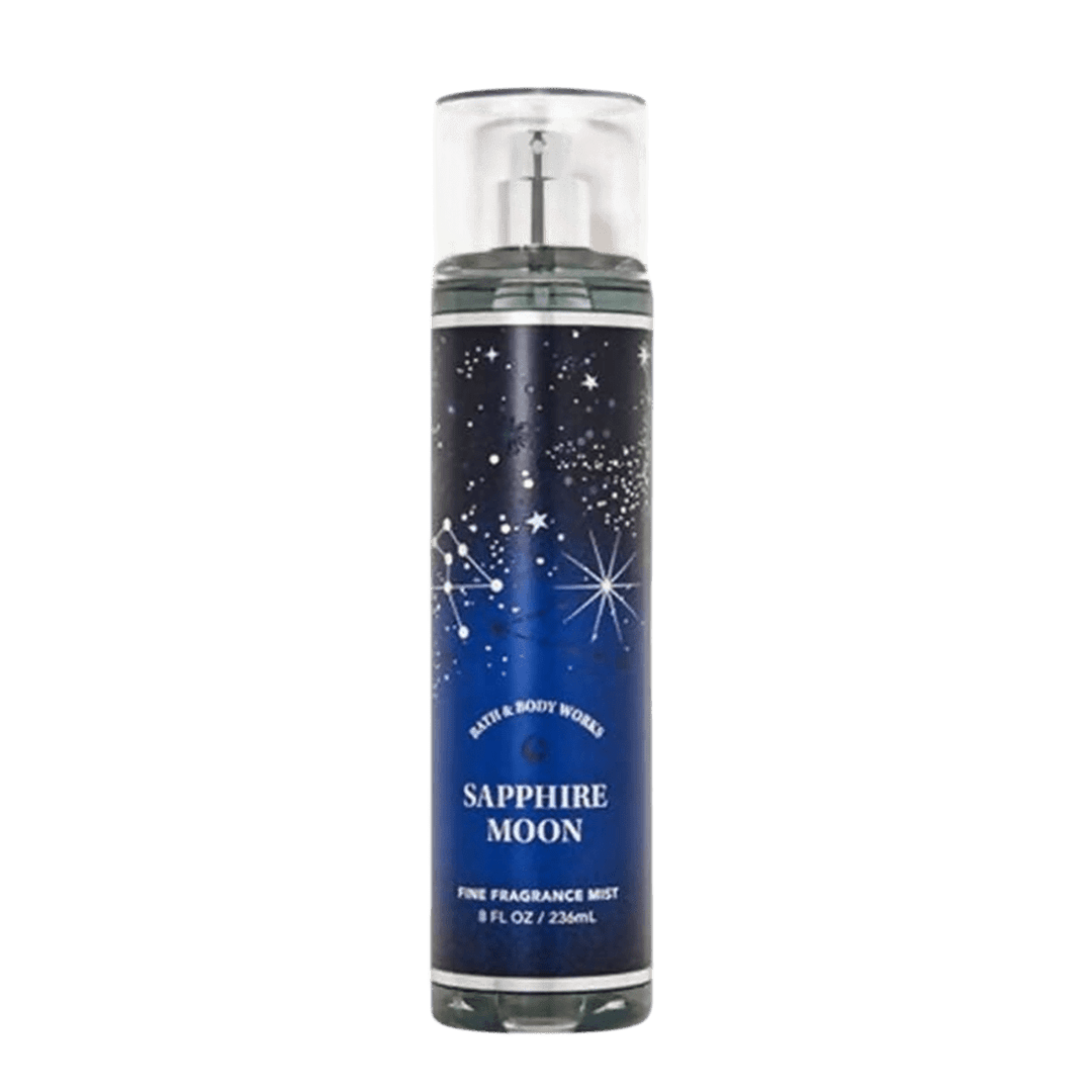 Bath & Body Works Sapphire Moon Fine Fragrance Mist - 236ml Gulf Edition Body Mist - XOXO cosmetics