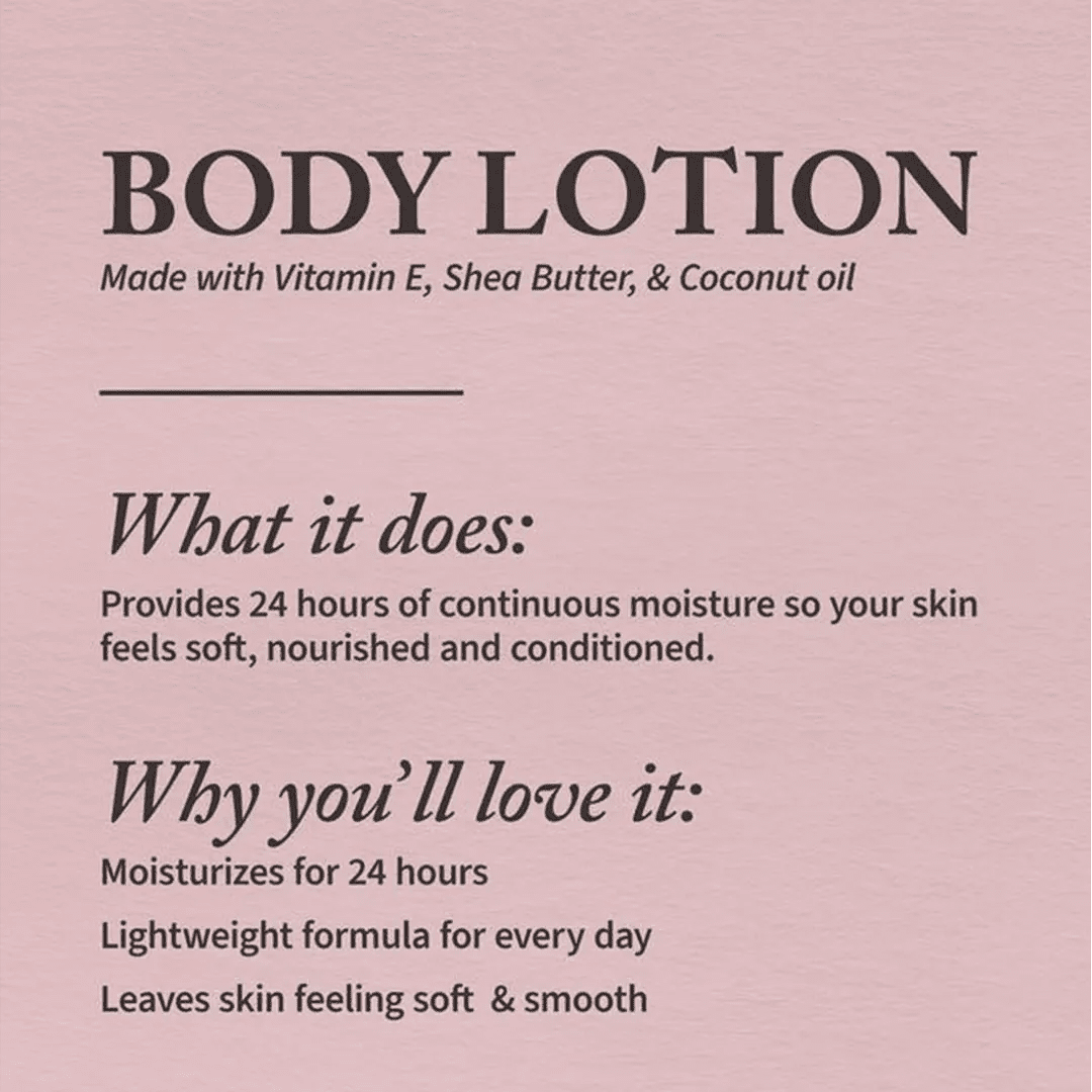 Bath & Body Works Snowflakes & Cashmere Daily Nourishing Body Lotion Body Lotion - XOXO cosmetics