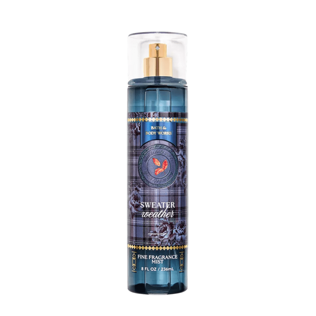 Bath & Body Works Sweater Weather Fine Fragrance Mist - 236ml Gulf Edition Body Mist - XOXO cosmetics