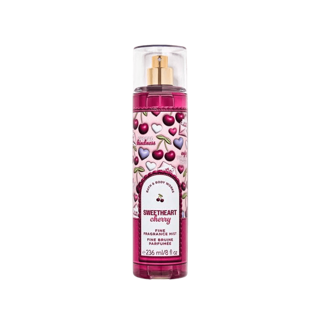 Bath & Body Works Sweetheart Cherry Fine Fragrance Mist - 236ml Gulf Edition Body Mist - XOXO cosmetics