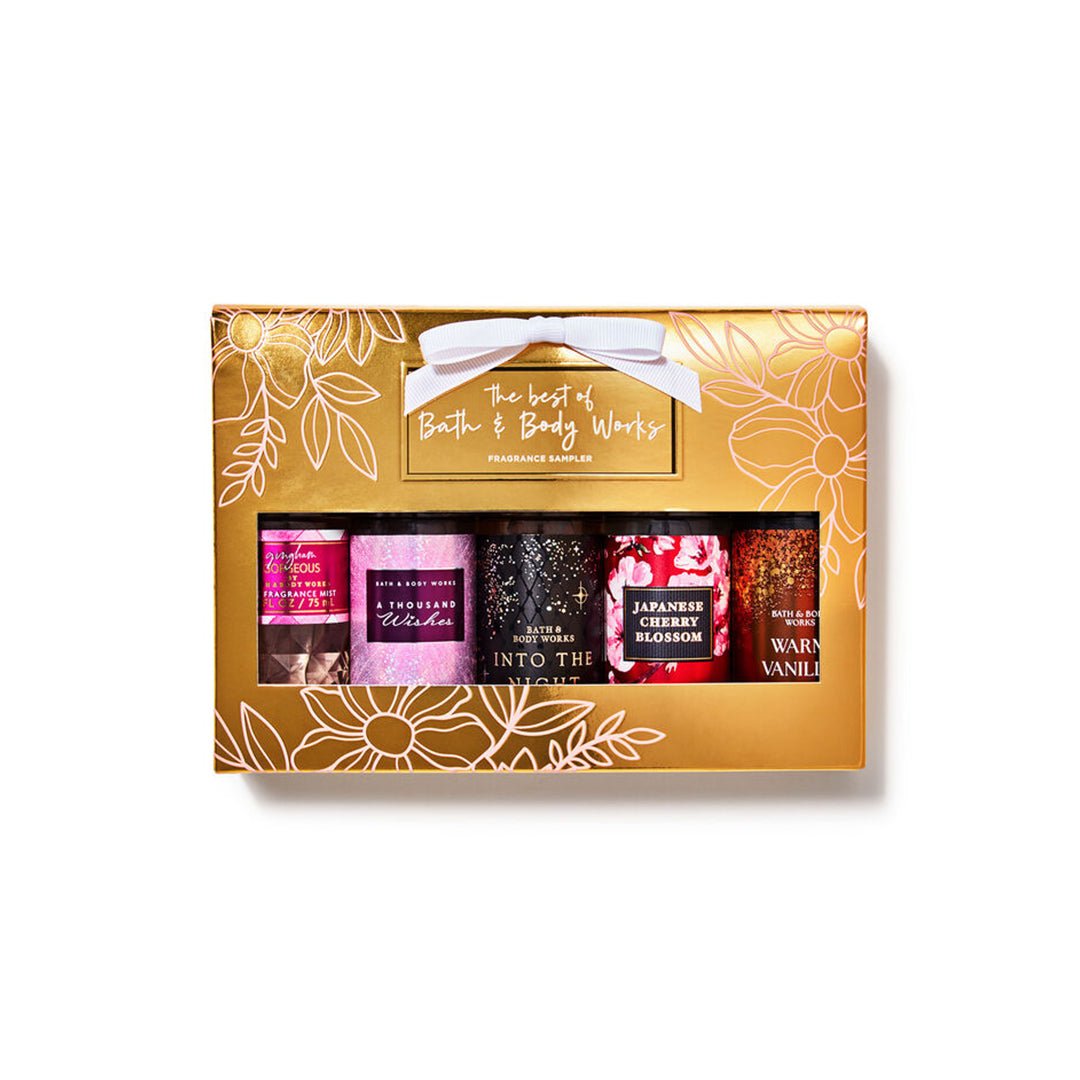 Bath & Body Works The Best Of Fragrance Sampler Gift Set - XOXO cosmetics