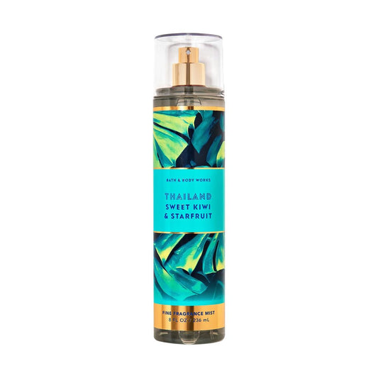 Bath & Body Works Thiland Sweet Kiwi & Starfruit Fine Fragrance Mist - Gulf Edition Body Mist - XOXO cosmetics