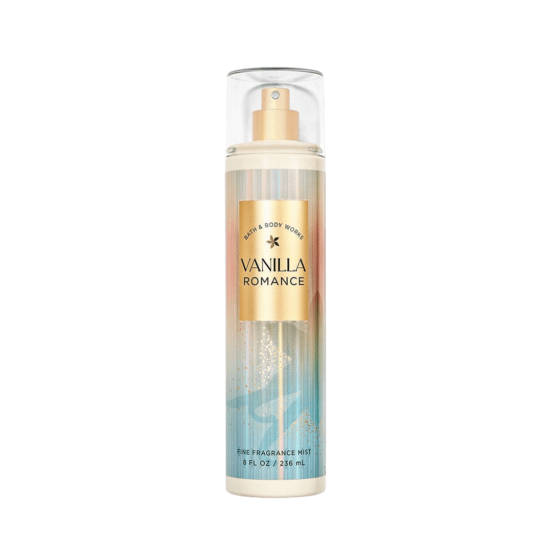 Bath & Body Works Vanilla Romance Fine Fragrance Mist - 236ml Gulf Edition Body Mist - XOXO cosmetics