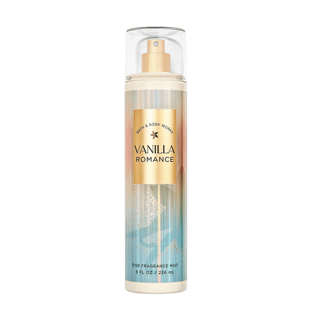 Bath & Body Works Vanilla Romance Fine Fragrance Mist - 236ml Gulf Edition Body Mist - XOXO cosmetics
