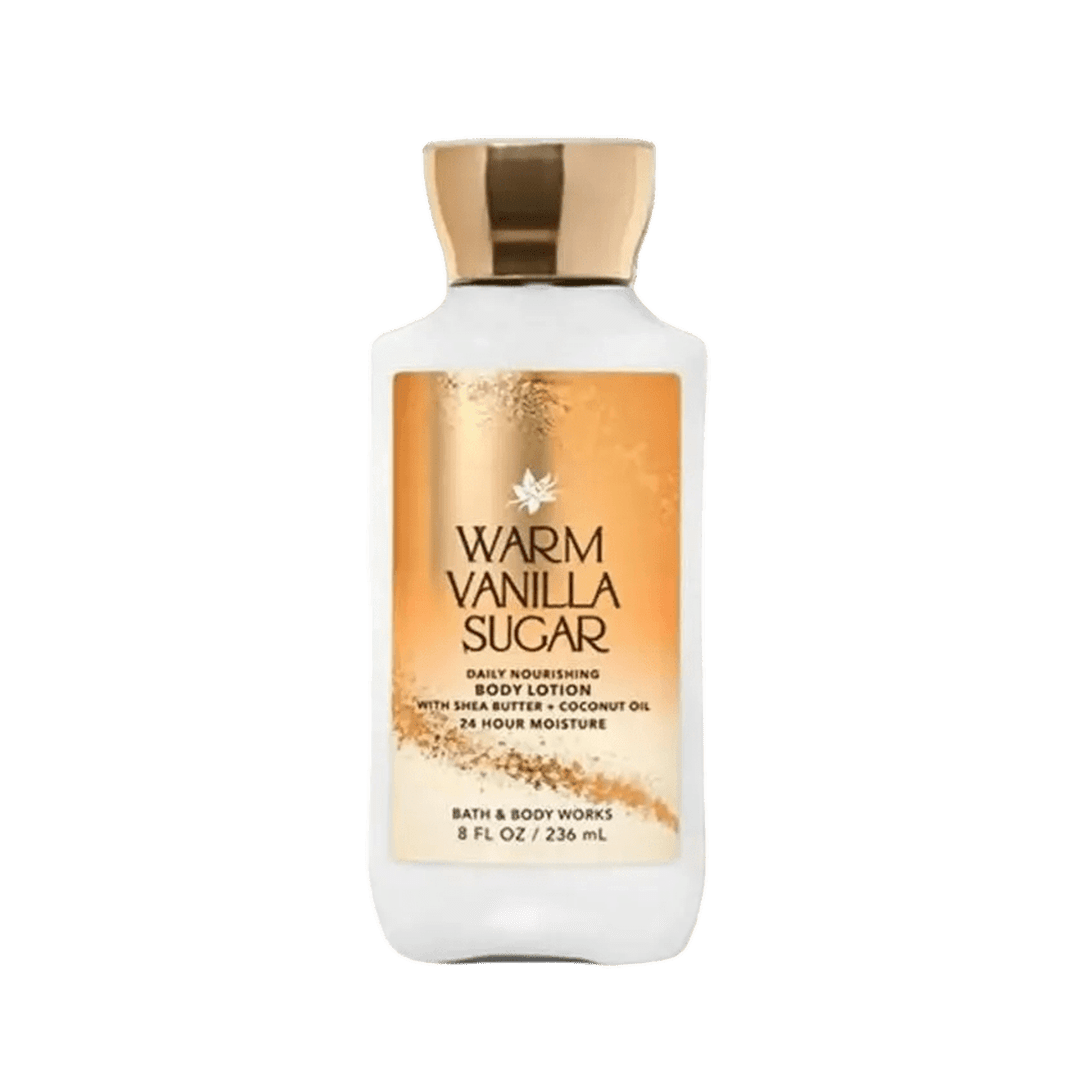 Bath & Body Works Warm Vanilla Sugar Daily Nourishing Body Lotion Gulf Edition Body Lotion - XOXO cosmetics