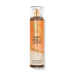 Bath & Body Works Warm Vanilla Sugar Fine Fragrance Mist - Gulf Edition Body Mist - XOXO cosmetics