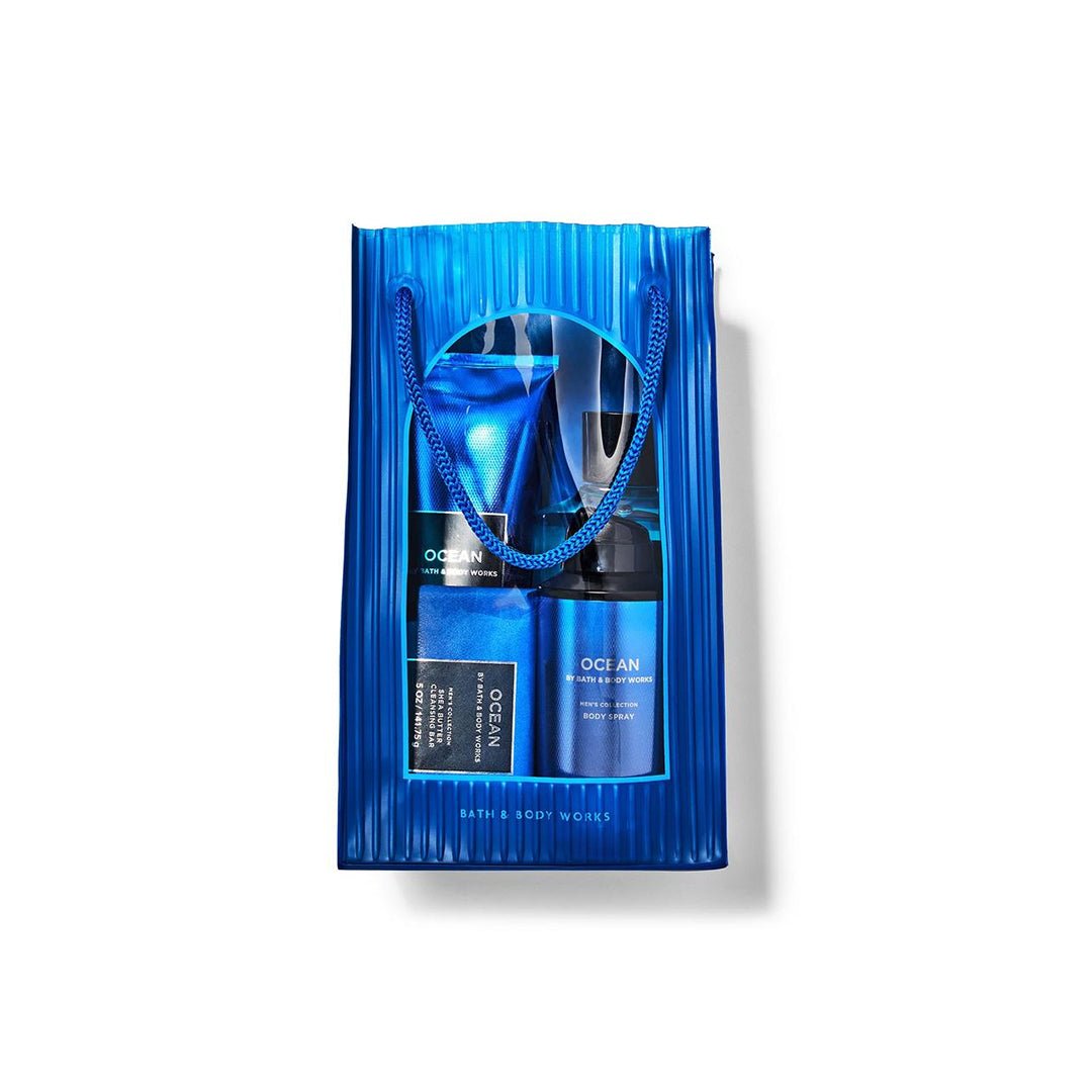 Bath & Body Works Warm Vanilla Sugar Gift Bag Set Gift Set - XOXO cosmetics