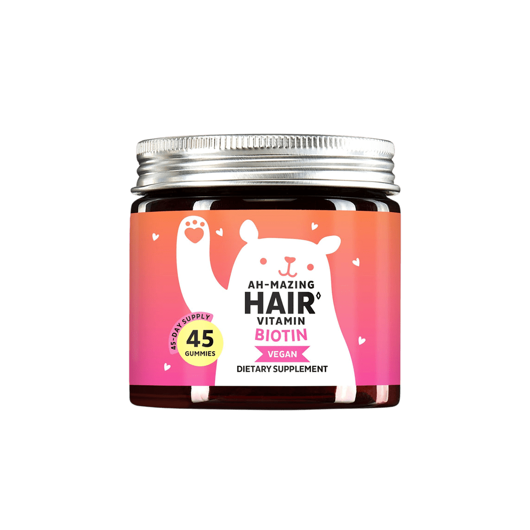Bears Benefits AH-MAZING Hair Vitamins Biotin - 45 Pcs Hair Supplement - XOXO cosmetics