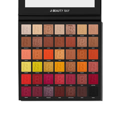 Beauty Bay Fiery 2.0 42 Colour Eyeshadow Palette Eyeshadow - XOXO cosmetics