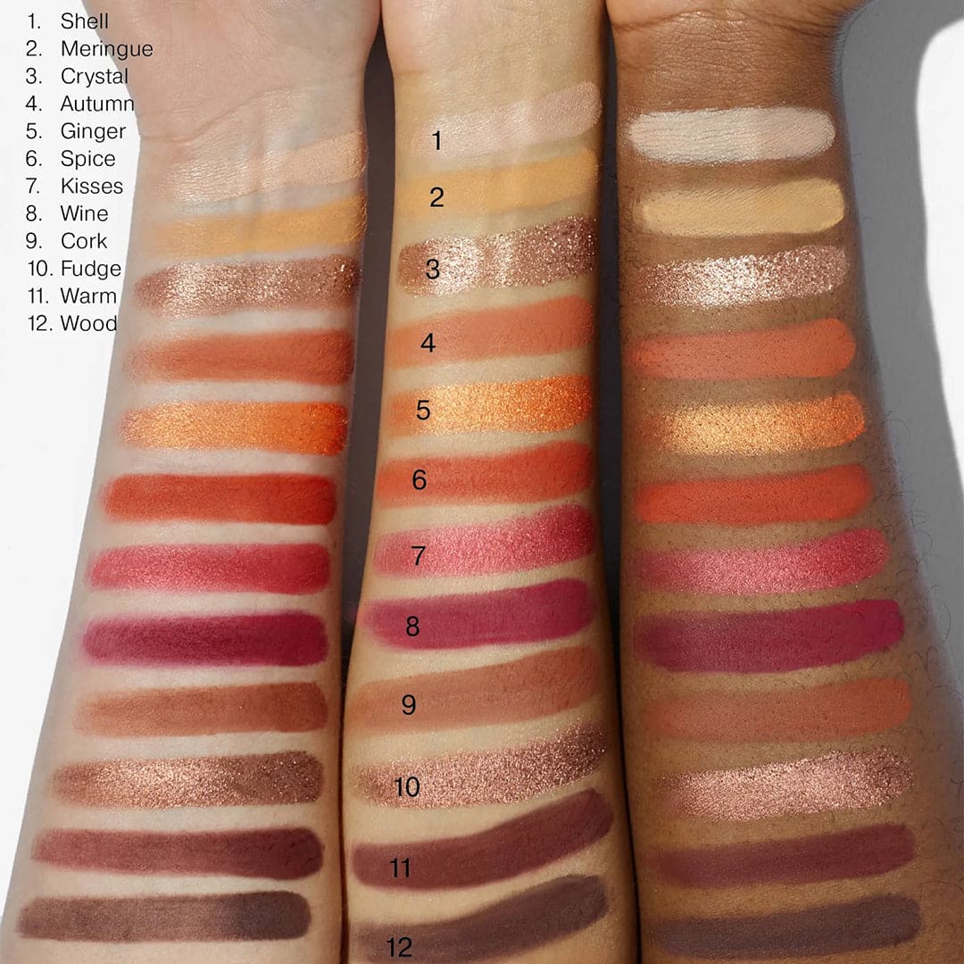 Beauty Bay Fiery 2.0 42 Colour Eyeshadow Palette Eyeshadow - XOXO cosmetics