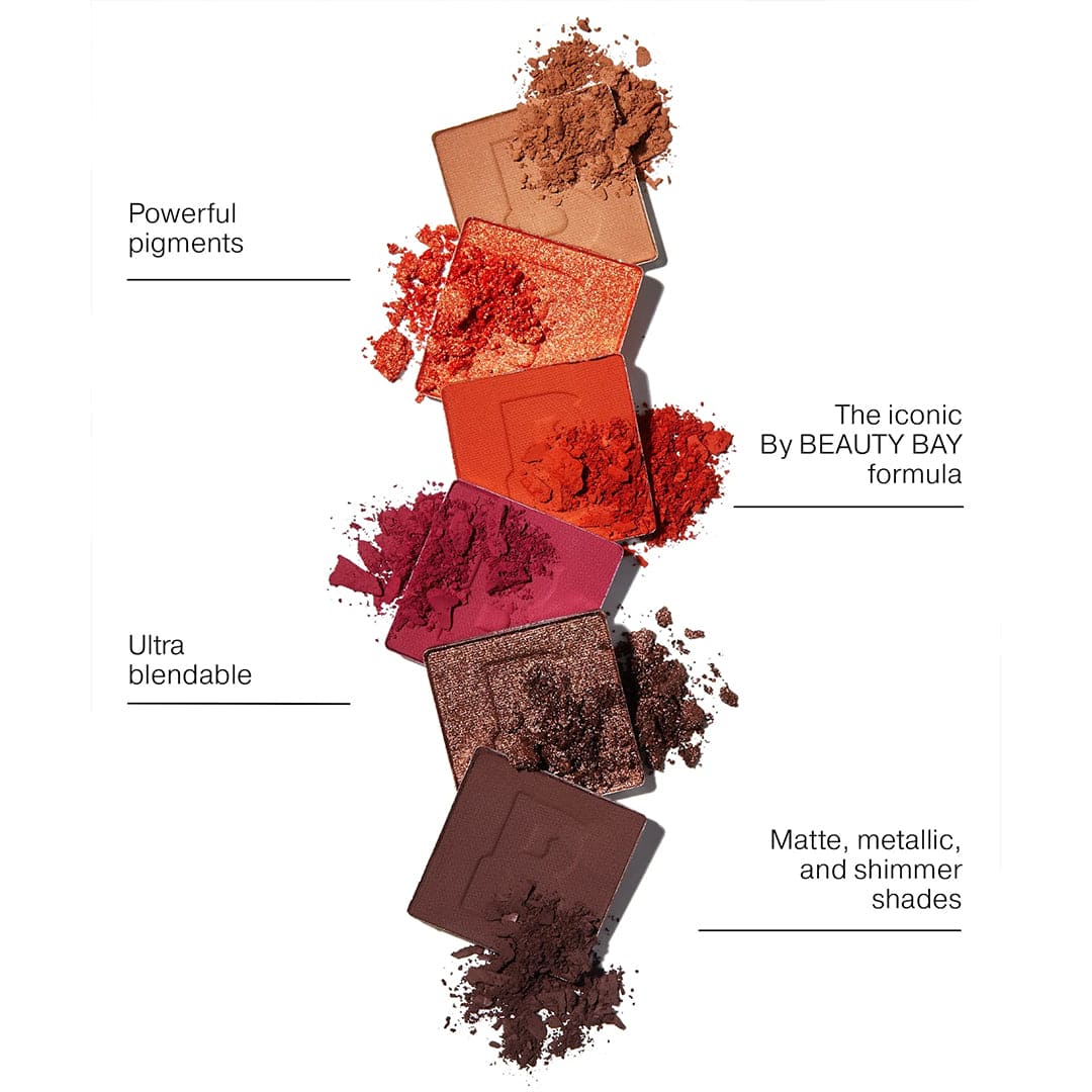 Beauty Bay Fiery 2.0 42 Colour Eyeshadow Palette Eyeshadow - XOXO cosmetics